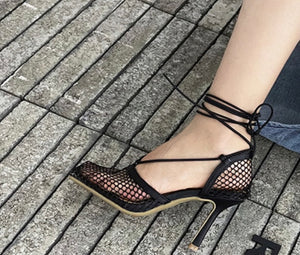 Sia mesh stilettos